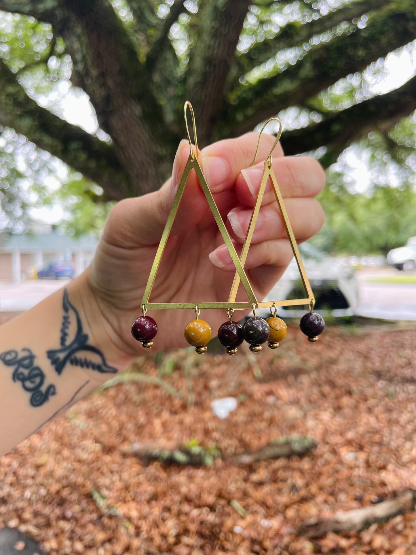 Mookaite Chandelier