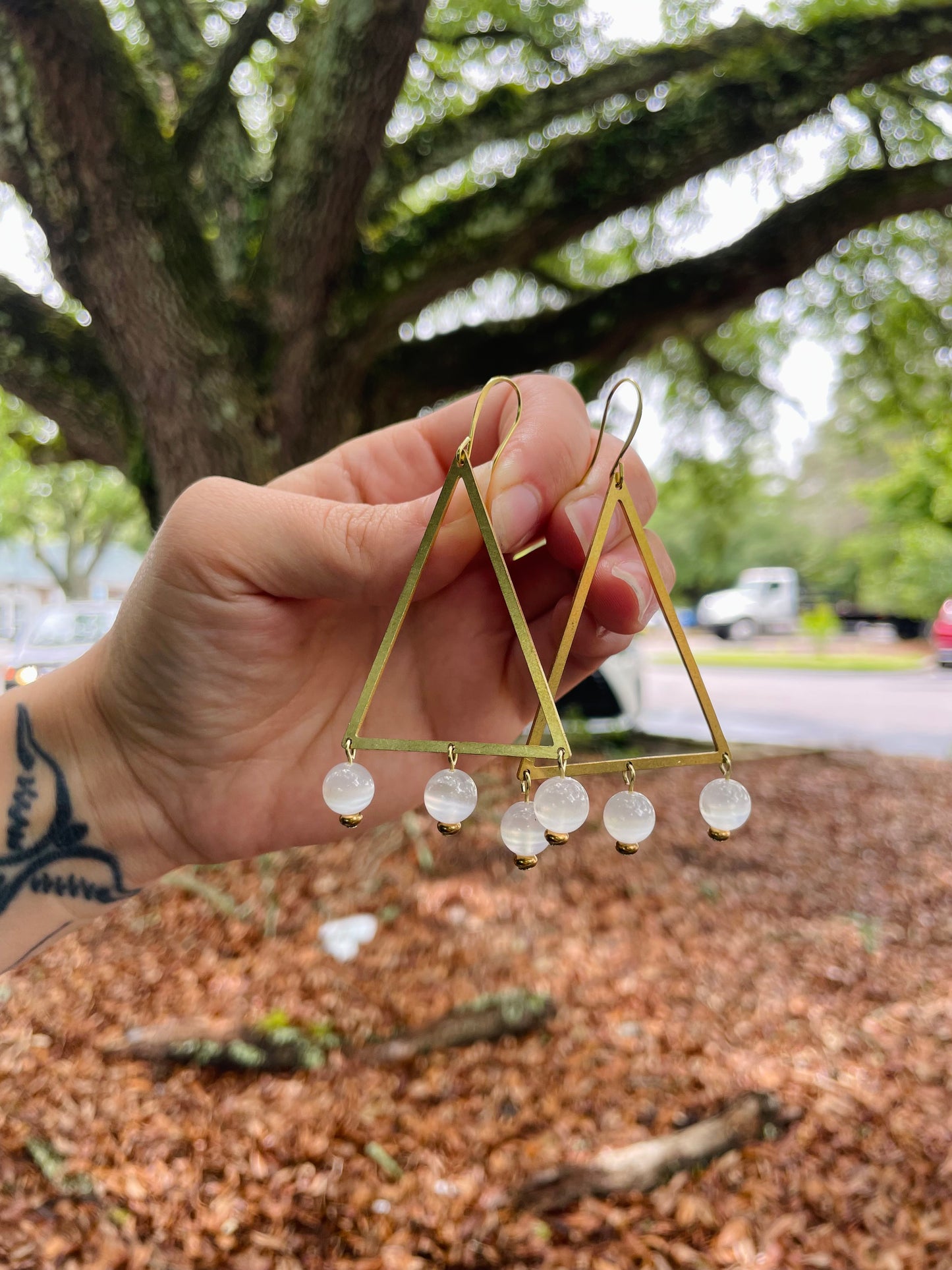 Selenite Chandelier