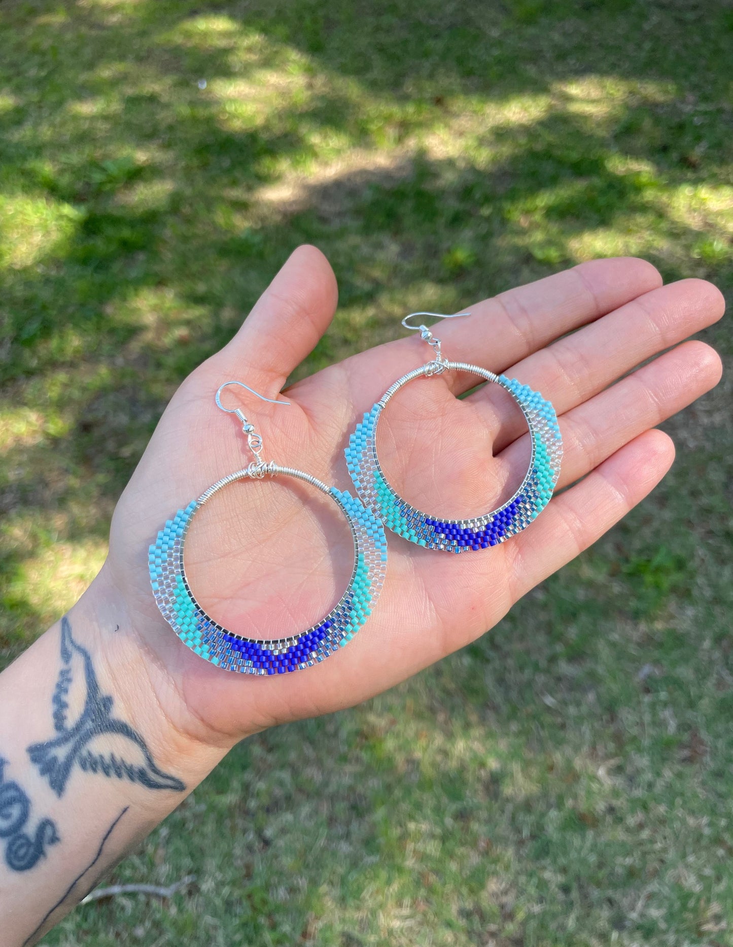 Ocean Wave Hoops